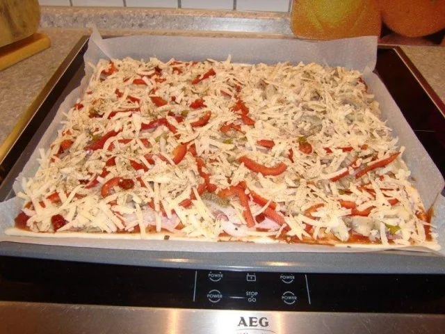 Rezept: Meine Pizza à la Heiko Bild Nr. 8 Meine Pizza à la Heiko - Rezept - Bild Nr. 8