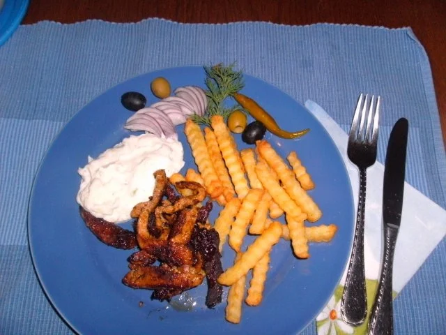 Gyros mit Tzatziki - Rezept