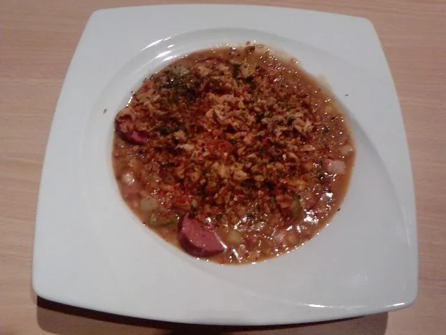 Scharfes Dosenfutter lecker gepimpt - Rezept