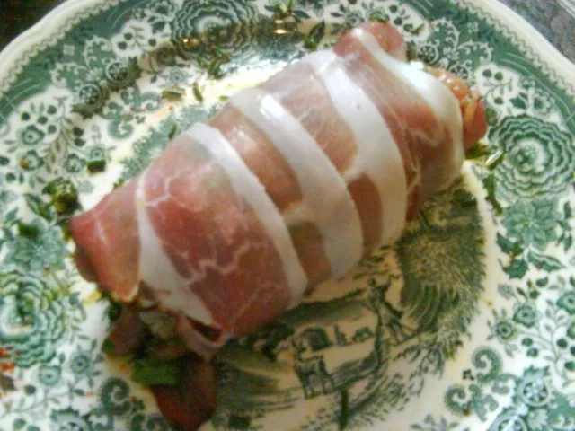 Rezept: Mit Kräutern gefülltes Schweinefilet Bild Nr. 7 Mit Kräutern gefülltes Schweinefilet - Rezept - Bild Nr. 7