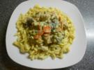 Puten-Champignon Geschnetzeltes - Rezept