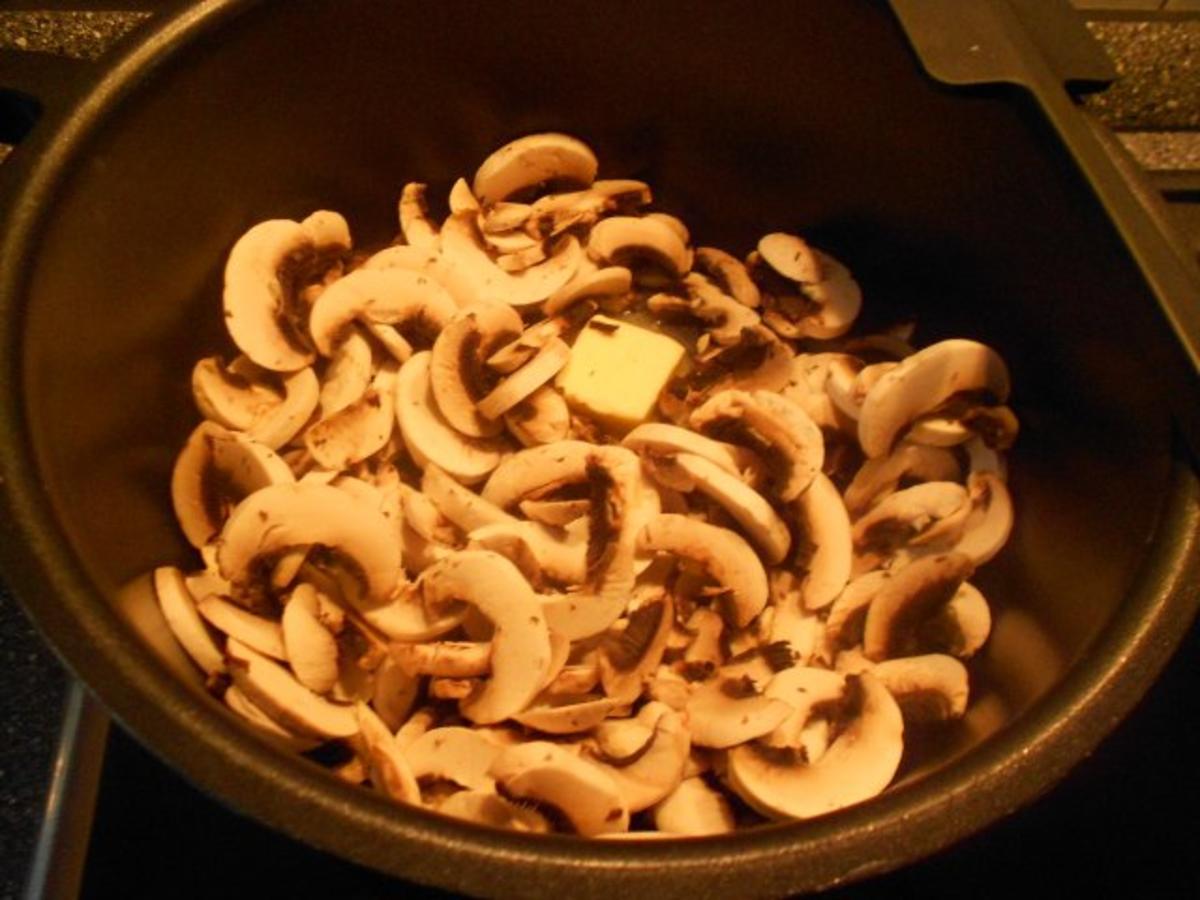 Puten Champignon Geschnetzeltes - einfach - 84 kcal/100g