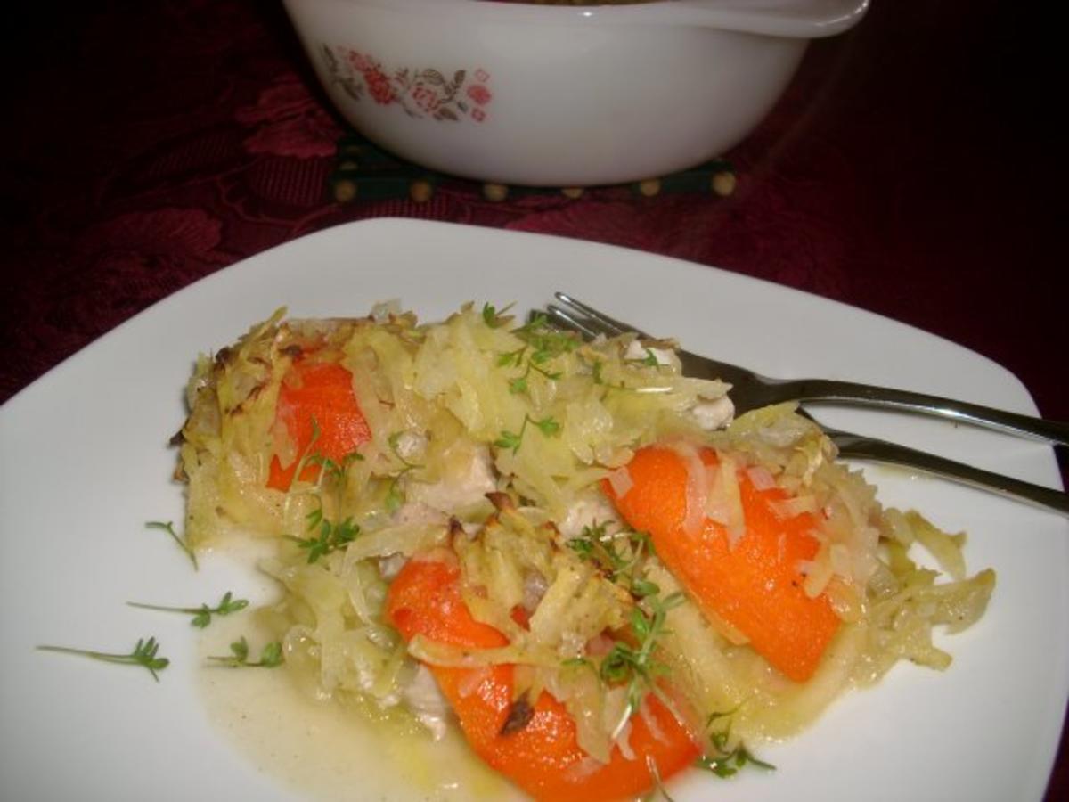Kartoffel-Fisch-Gratin>> - Rezept