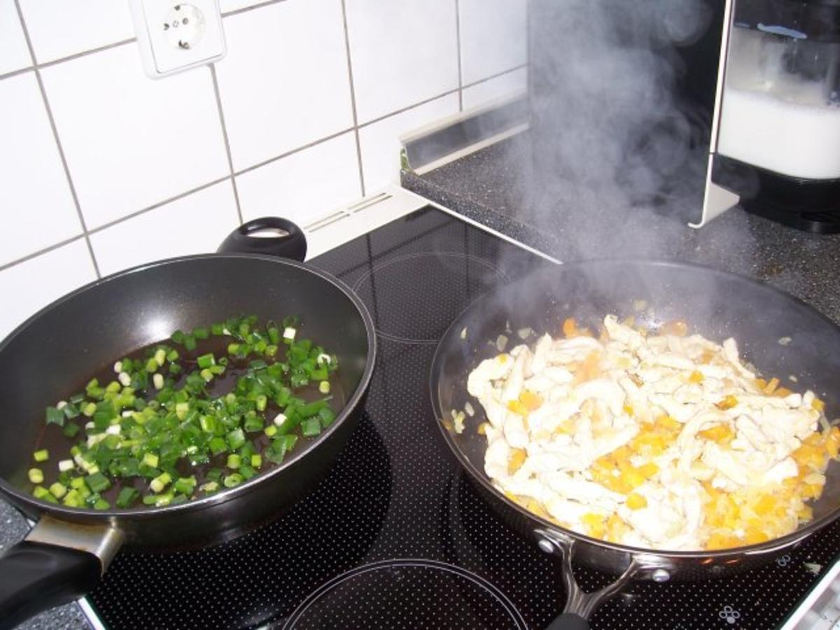 Geschnetzeltes aus Putenbrust mit Schinken in Käsesauce - schnell ...