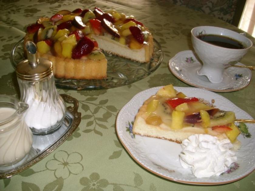 Bunte Obsttorte&amp;gt;&amp;gt; - Rezept mit Bild - kochbar.de