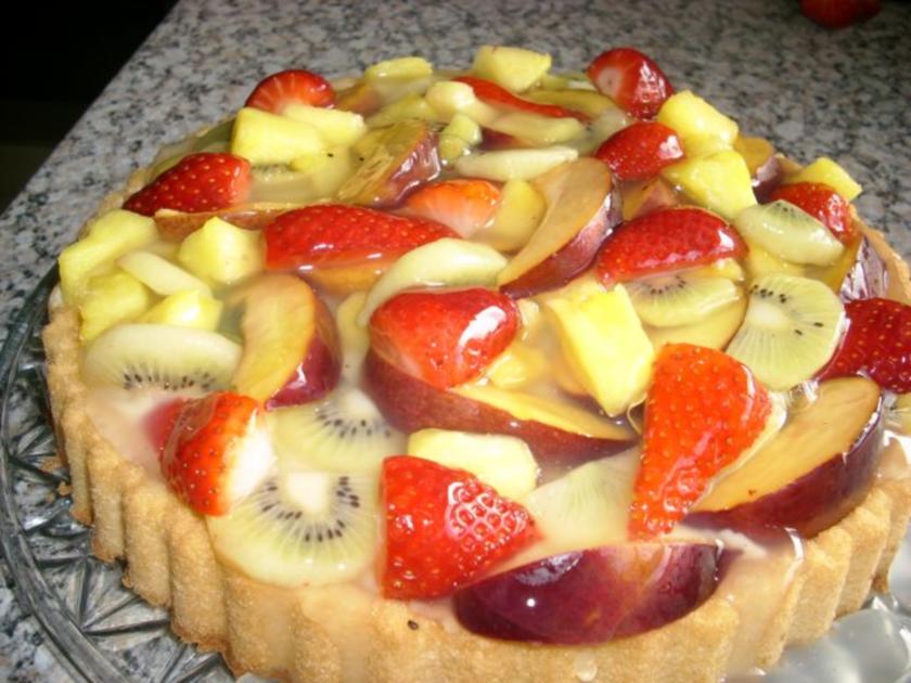 Bunte Obsttorte&amp;gt;&amp;gt; - Rezept mit Bild - kochbar.de