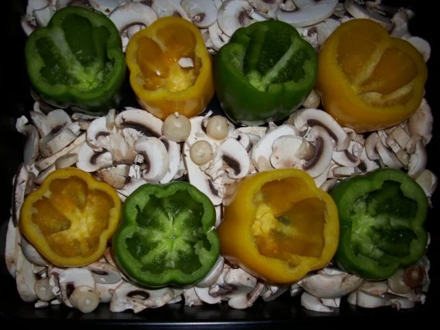 Rezept: Gefüllte Paprikaschoten nach Teufelchens Art ... Bild Nr. 3 Gefüllte Paprikaschoten nach Teufelchens Art ... - Rezept - Bild Nr. 3