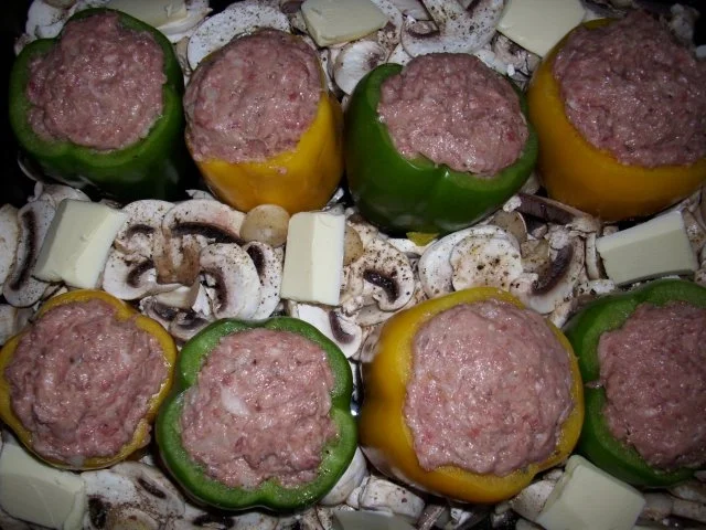 Rezept: Gefüllte Paprikaschoten nach Teufelchens Art ... Bild Nr. 11 Gefüllte Paprikaschoten nach Teufelchens Art ... - Rezept - Bild Nr. 11