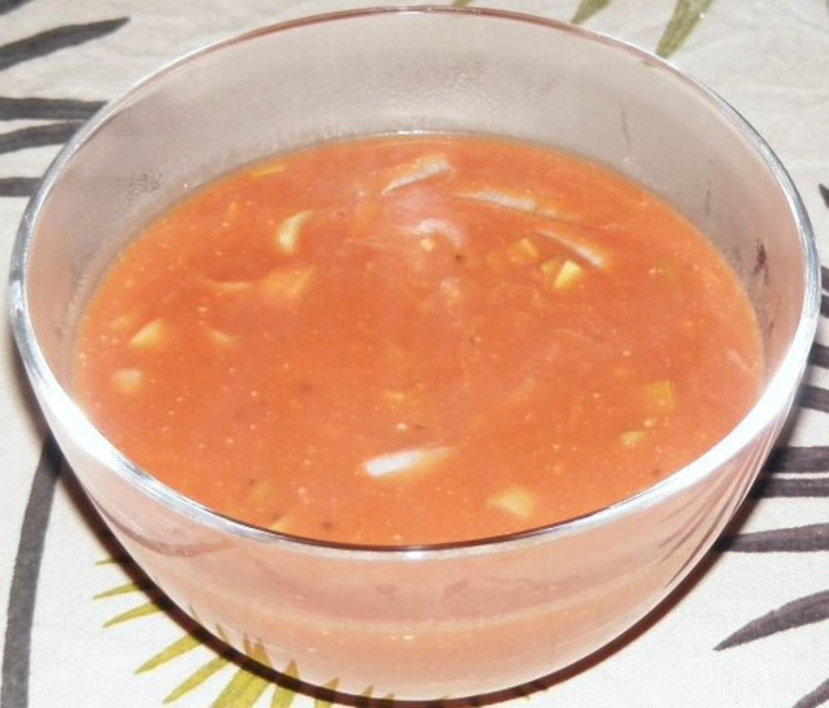 Tomaten-Lauch-Creme-Sauce - Rezept