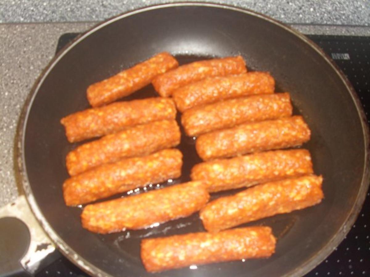 Cevapcici und scharfer Reis - einfach - von Hoenowbear