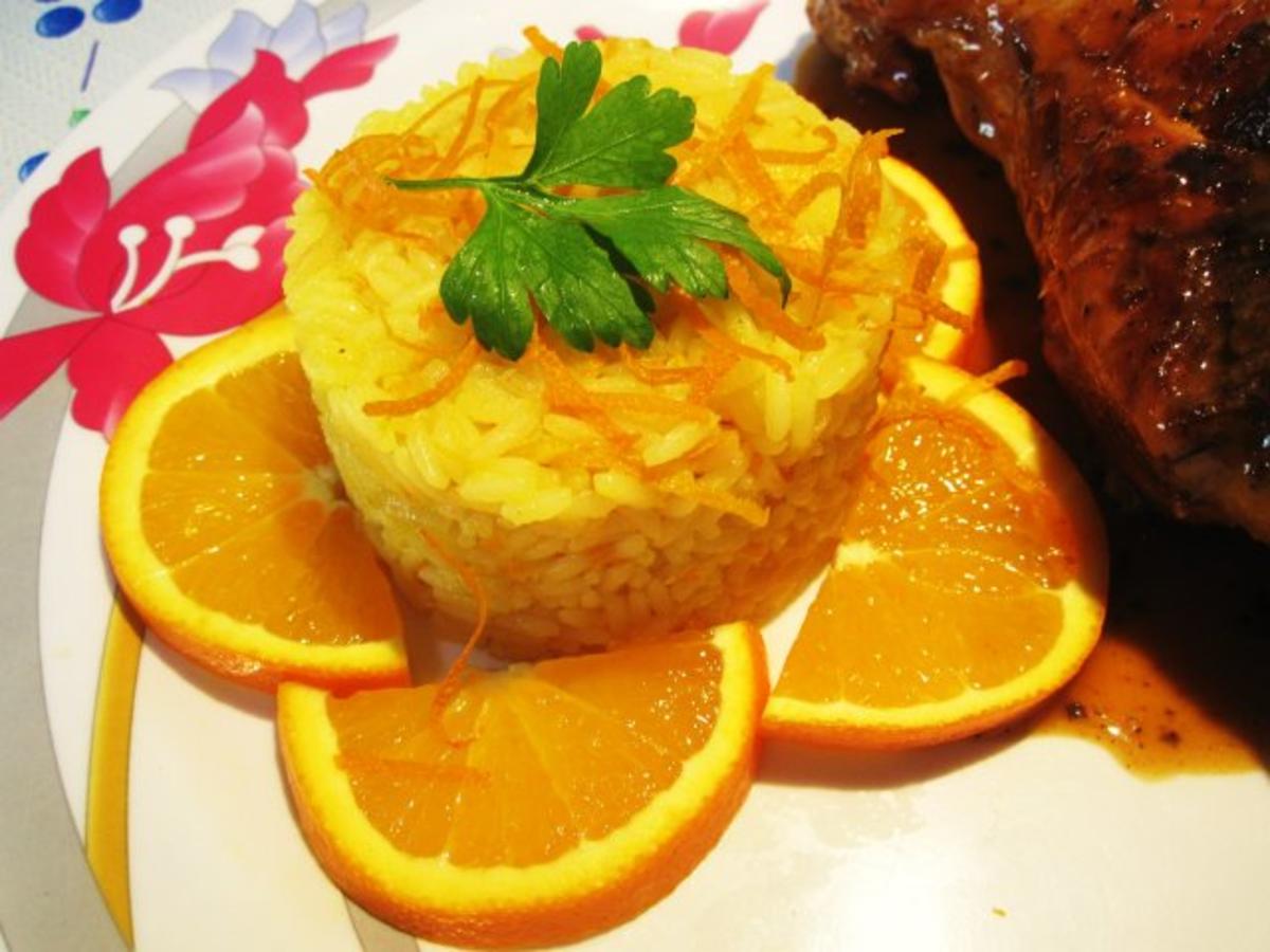 Orangen-Reis ist eine extra-feine Beilage ... - Rezept