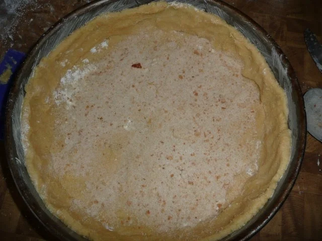 Rezept: Apfel - Bienenstich mit Cranberries 12-16 Stückchen Bild Nr. 5 Apfel - Bienenstich mit Cranberries 12-16 Stückchen - Rezept - Bild Nr. 5