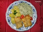 Petersilienwurzel in Kräuter/Käsesoße - Rezept