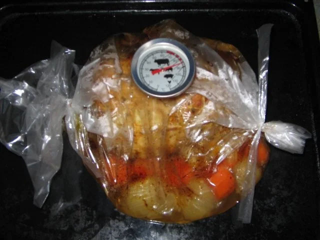 Rezept: Rollbraten im Bratschlauch Bild Nr. 2 Rollbraten im Bratschlauch - Rezept - Bild Nr. 2