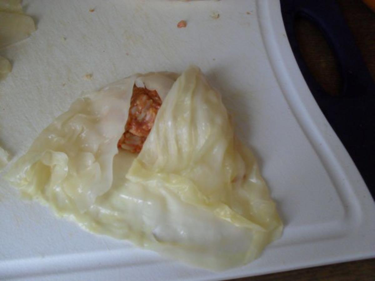 Sarma -Krautwickel aus Kroatien - erfordert etwas Zeit und Übung ...