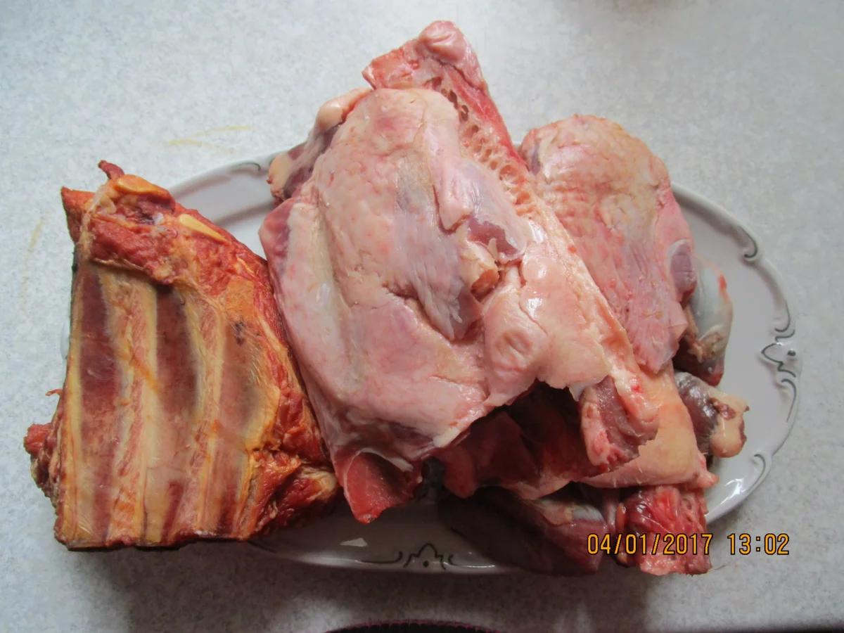 Rezept: Kohlrüben- bzw. Wruggeneintopf mit Gänseklein Bild Nr. 1523 Kohlrüben- bzw. Wruggeneintopf mit Gänseklein - Rezept - Bild Nr. 1523