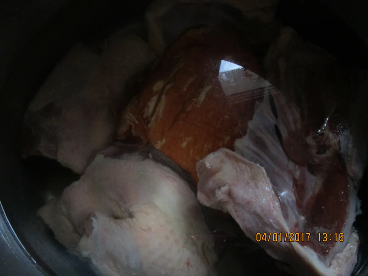 Rezept: Kohlrüben- bzw. Wruggeneintopf mit Gänseklein Bild Nr. 1525 Kohlrüben- bzw. Wruggeneintopf mit Gänseklein - Rezept - Bild Nr. 1525