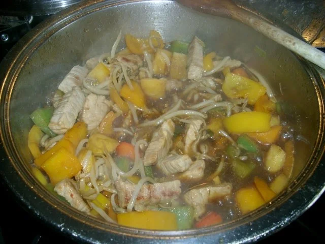 Süßsaures Schweinefleisch>> - Rezept - Bild Nr. 5