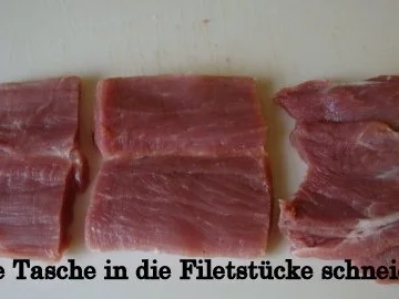 Rezept: eingepackte und gefüllte Schweinelende Bild Nr. 7 eingepackte und gefüllte Schweinelende - Rezept - Bild Nr. 7