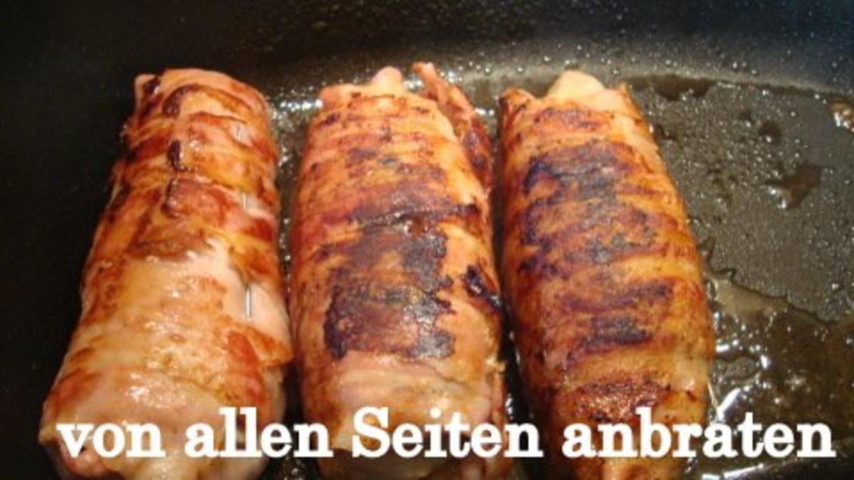 eingepackte und gefüllte Schweinelende - Rezept - Bild Nr. 13