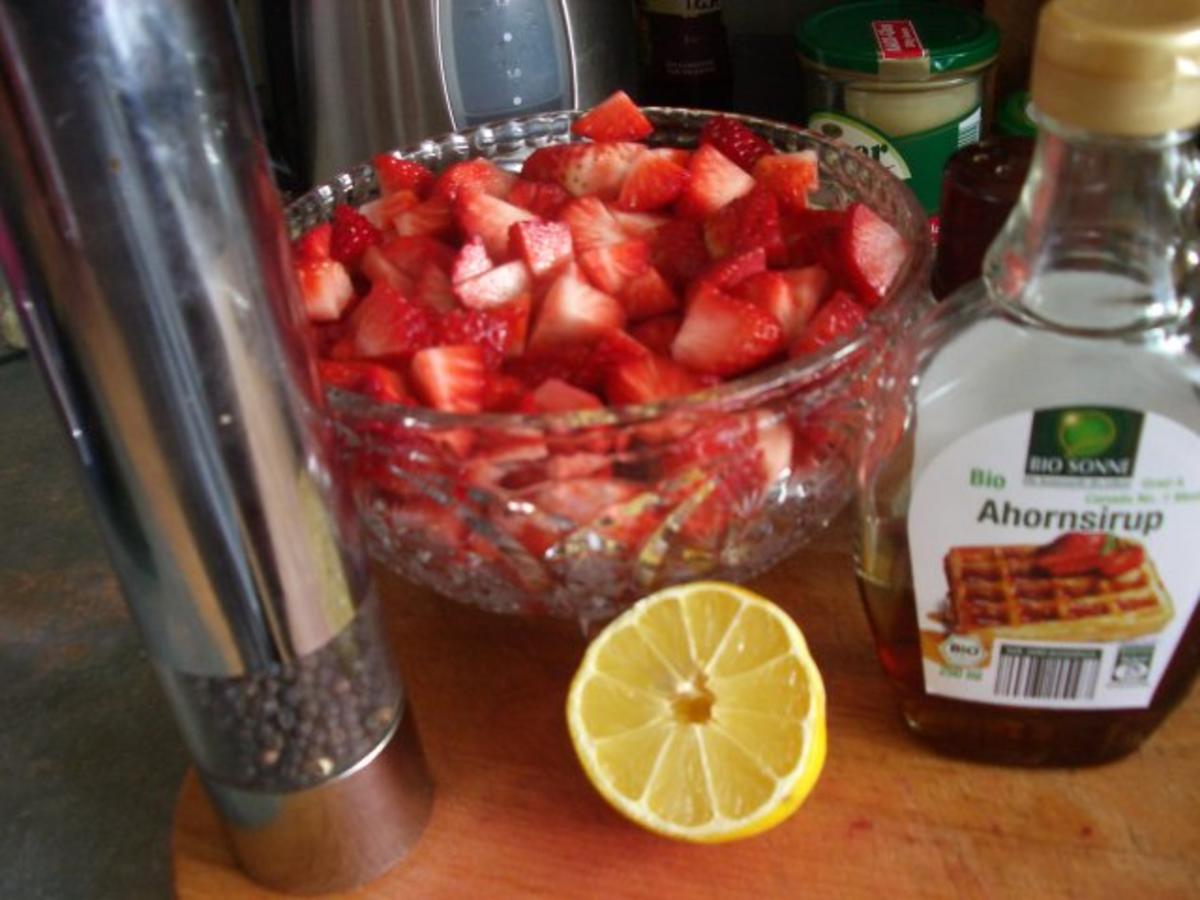 Erdbeeren mit Pfeffer - Rezept - Bild Nr. 2