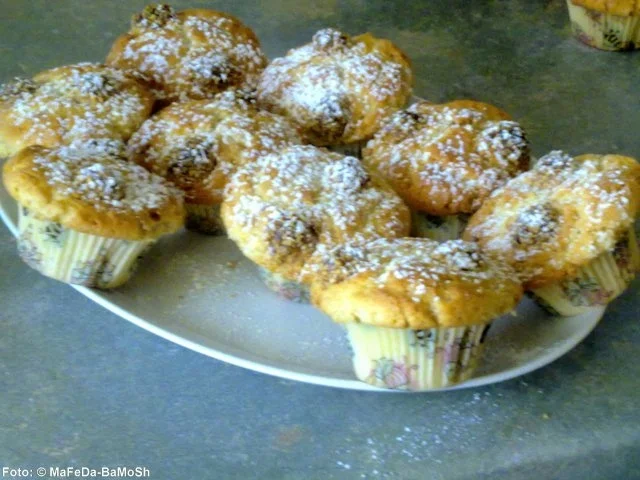 Nusskugel-Muffins - Rezept