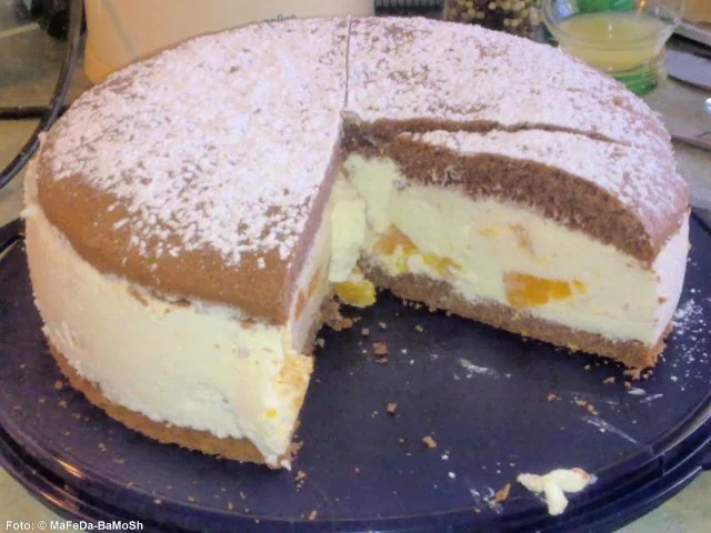 Rezept: Orangen-Käsesahne-Torte Bild Nr. 2 Orangen-Käsesahne-Torte - Rezept - Bild Nr. 2