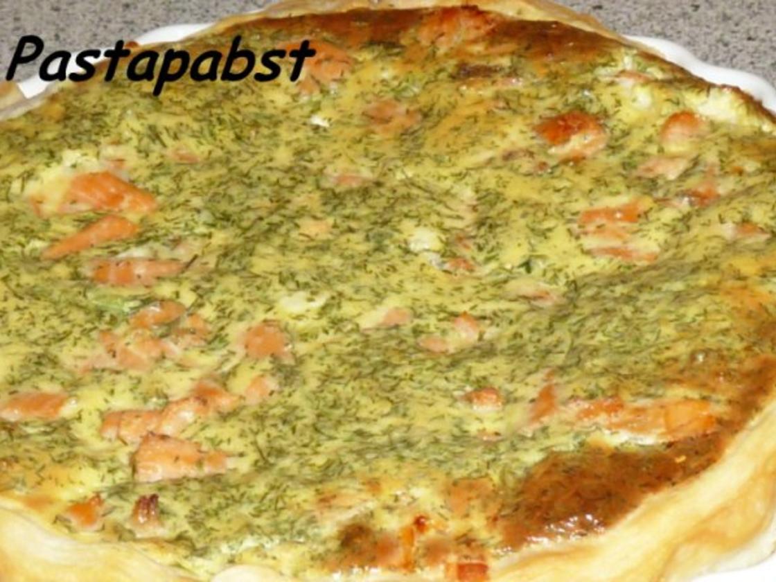 Lachs-Spinat-Quiche - Rezept mit Bild - kochbar.de