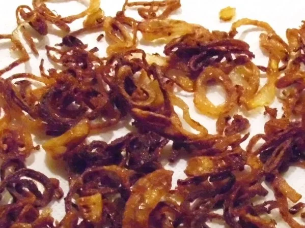 Rezept: Zwiebelroastbraten medium mit Safranspätzle Bild Nr. 7 Zwiebelroastbraten medium mit Safranspätzle - Rezept - Bild Nr. 7