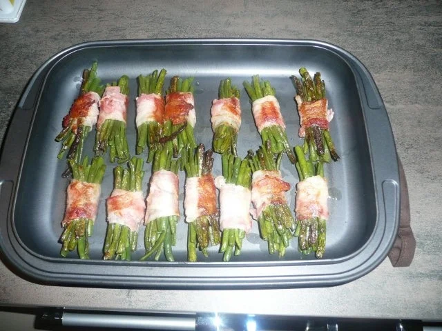 Gefüllter Jägerbraten mit Speckbohnen und Rosmarinkartoffeln - Rezept - Bild Nr. 5