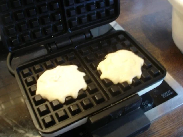 Waffeln mit Zitronenabrieb - Rezept - Bild Nr. 6