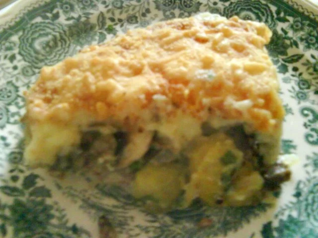 Hachi parmentier mit Rosenkohl - Rezept