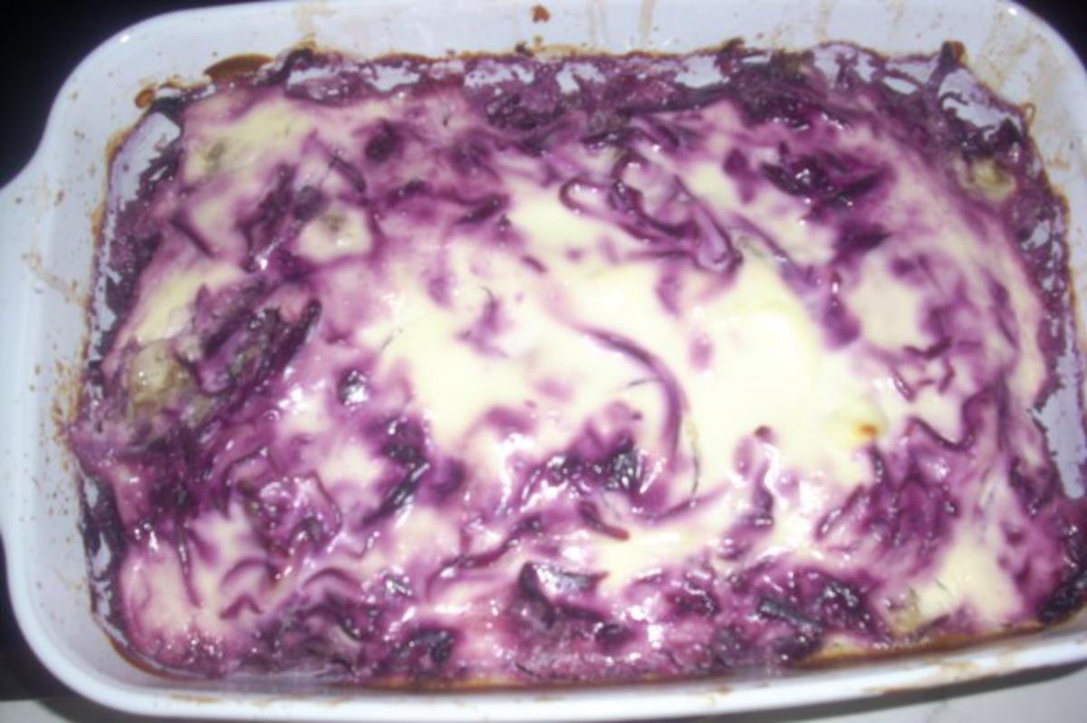 Hackfleisch Rotkohl Gratin - Rezept mit Bild - kochbar.de