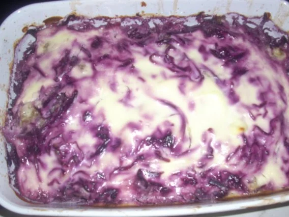 Rezept: Rotkohlgratin Rotkohlgratin - Rezept