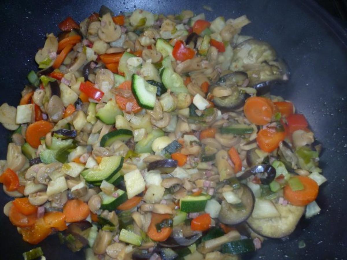 Bruschetta mit allerlei Gemüse - Rezept