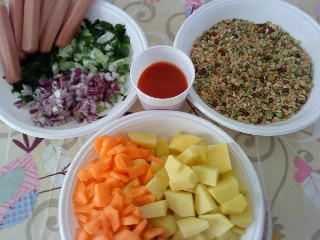 Zwergi's kunterbunter Huelsenfruechte - Eintopf - Rezept - Bild Nr. 3