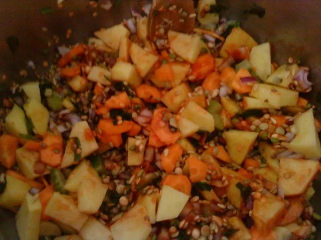 Zwergi's kunterbunter Huelsenfruechte - Eintopf - Rezept - Bild Nr. 4