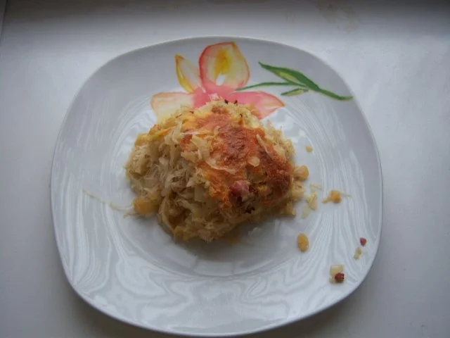 Schinken-Knödel-Auflauf - Rezept