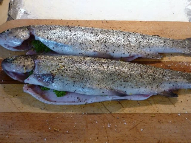 Forelle Müllerin Art, für.... - Rezept - Bild Nr. 2