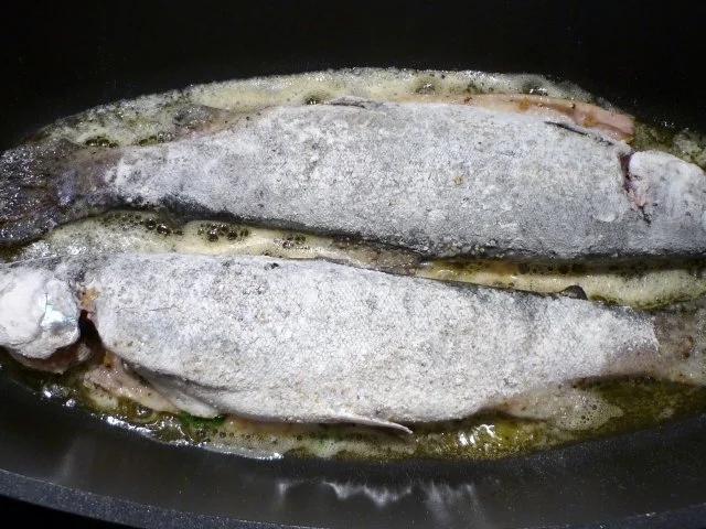 Forelle Müllerin Art, für.... - Rezept - Bild Nr. 5
