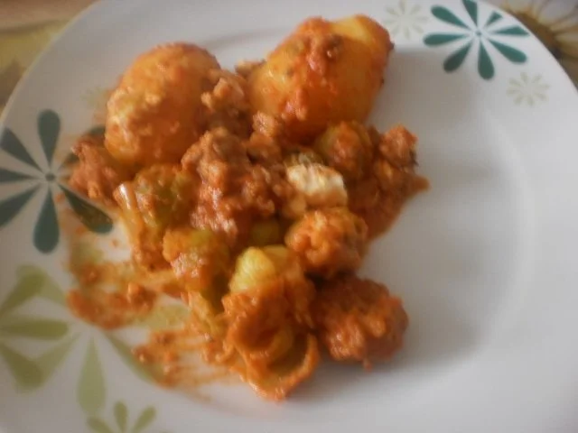 Kartoffel-Rosenkohl-Auflauf "Akropolis" - Rezept