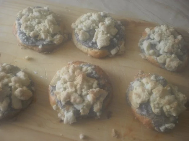 Rezept: Apfel-Mohn-Streuseltaler Apfel-Mohn-Streuseltaler - Rezept