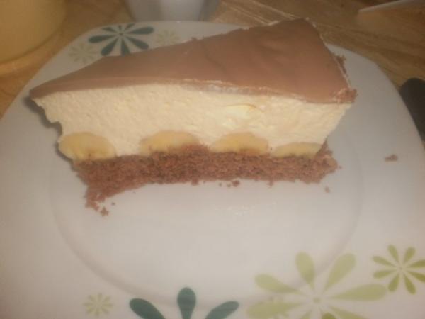 Bananen-Schoko-Torte mit Vanillinpuddingcreme - Rezept - kochbar.de