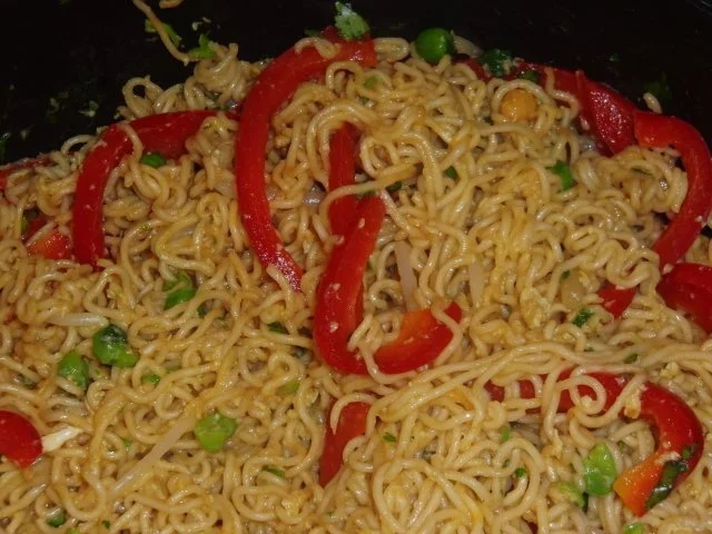 Rezept: asiatische Bratnudeln asiatische Bratnudeln - Rezept