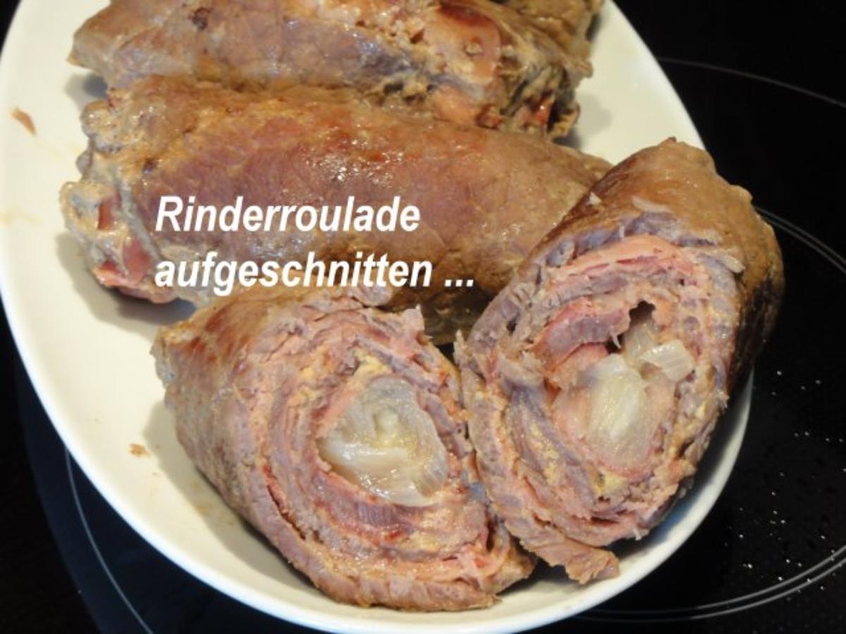 Fleisch:    RINDERROULADEN an Wildsauce - Rezept - Bild Nr. 2
