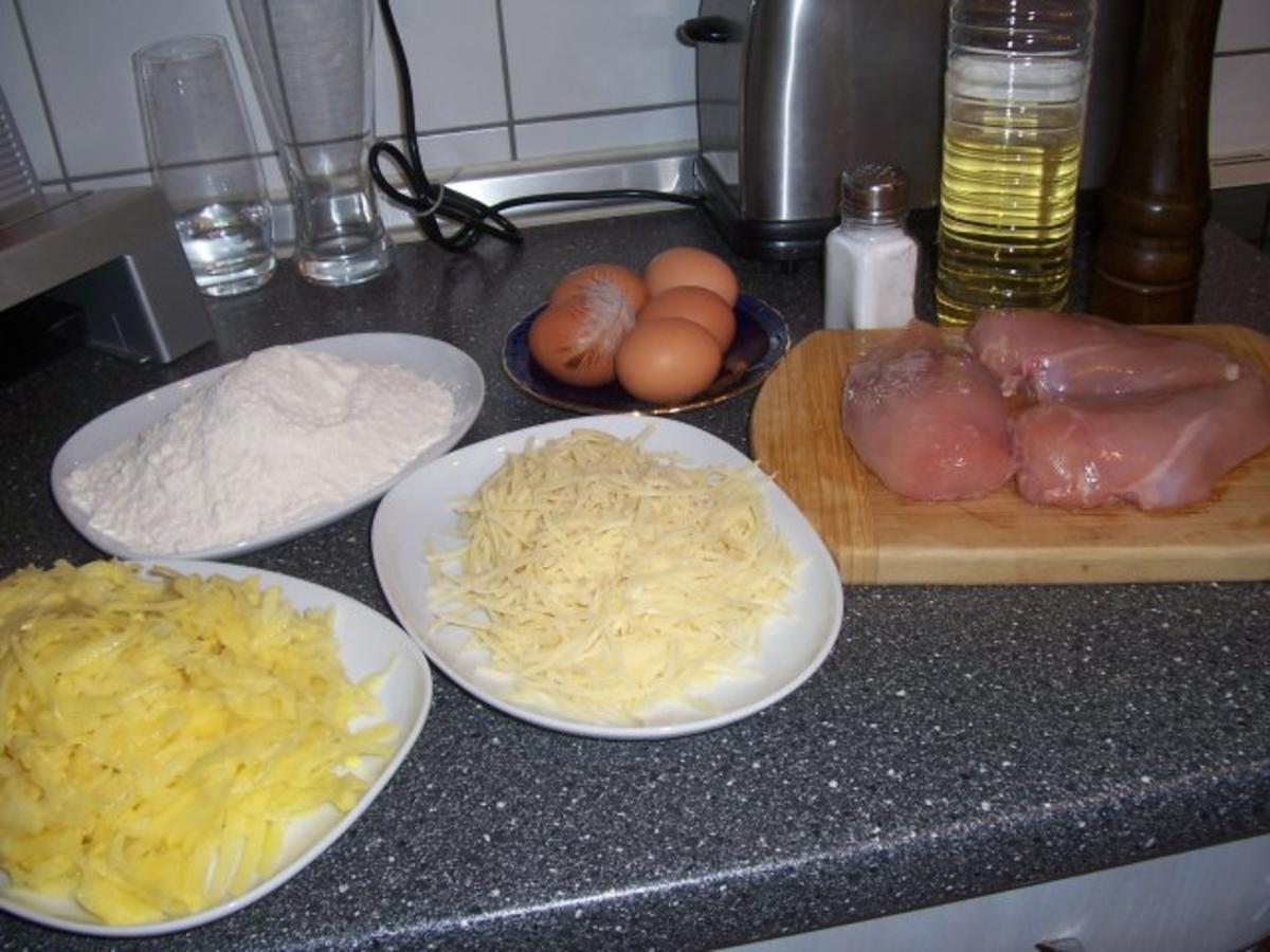 Hähnchenbrustfilet in Käse-Kartoffelmantel - Rezept - Bild Nr. 2