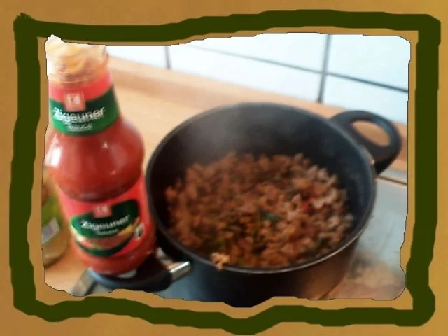 Gefüllte Hacktasche - Rezept - Bild Nr. 2