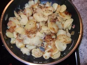 Griebkartoffeln Dieter´s Art - Rezept