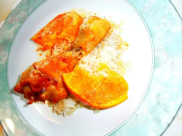 Orangen-Huhn - Rezept - Bild Nr. 2