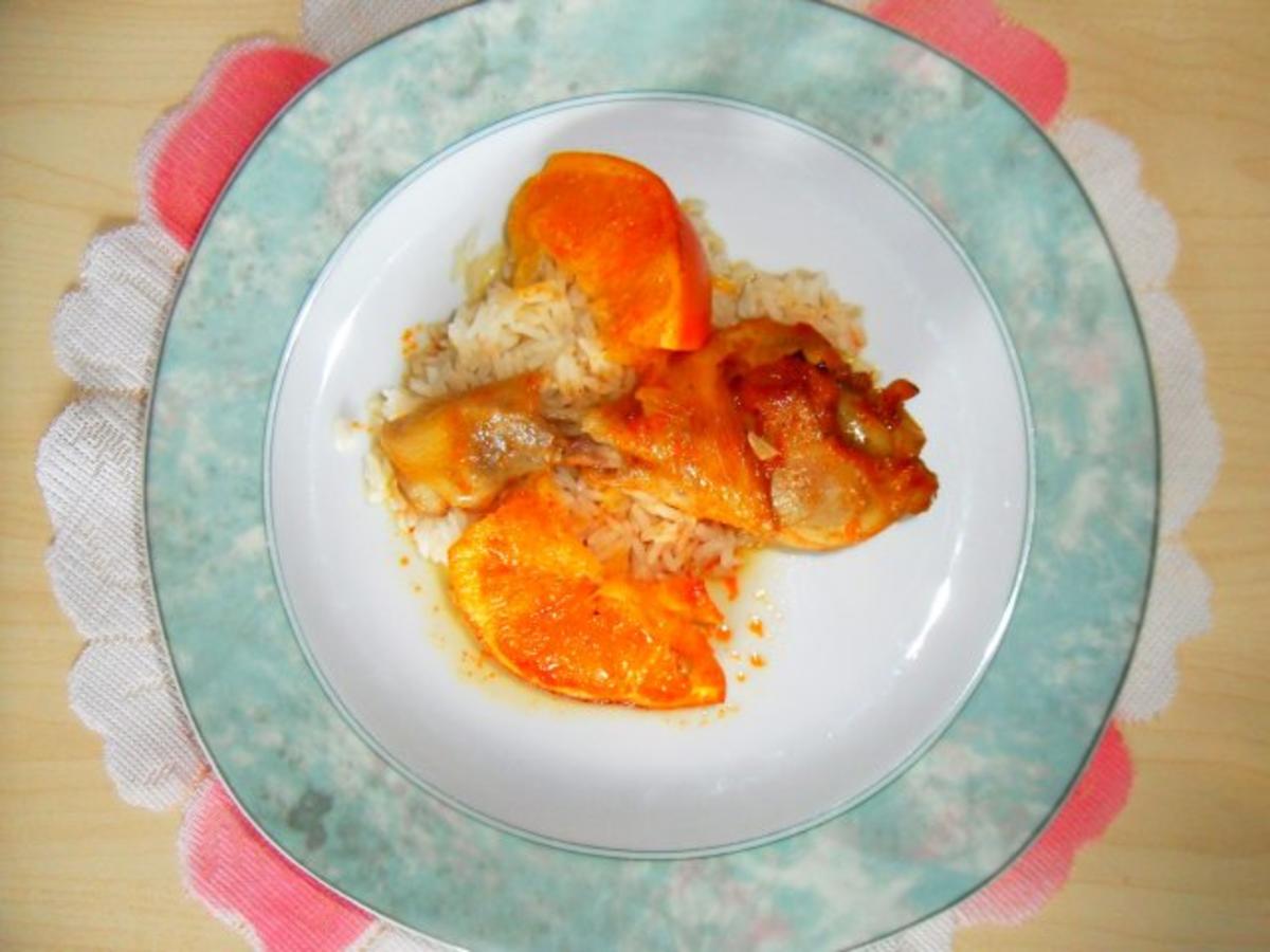 Orangen-Huhn - Rezept - Bild Nr. 6